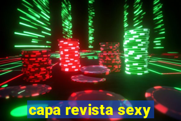 capa revista sexy